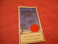 1950s INK BLOTTER CARD