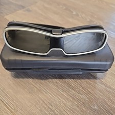 Panasonic TY-EW3D10E 3D Glasses Black & Silver with Case - No Nose Bridge