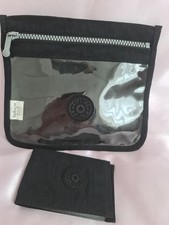 Kipling Travel Set  Pouch and Credit Cards Holder Used Excellent Condition 