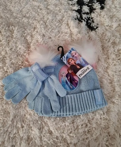 Girls disney frozen hat gloves - girls,