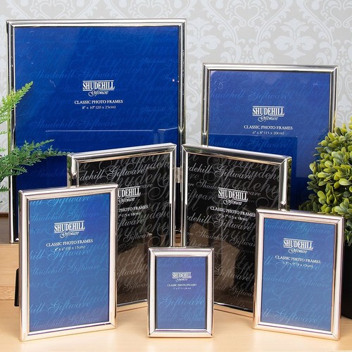 Classic silver photo frame - photo,