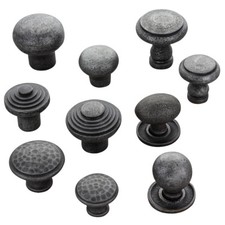 Round, Loop, Ringed Pewter