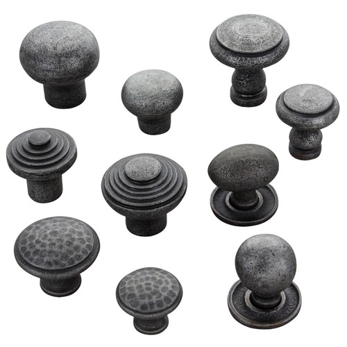 Round loop ringed pewter - round,,