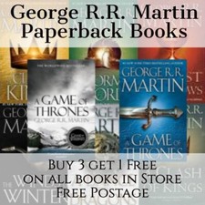 George R.R. Martin Books - Build your own Paperback Bundle Lot Buy 3 get 1 Free