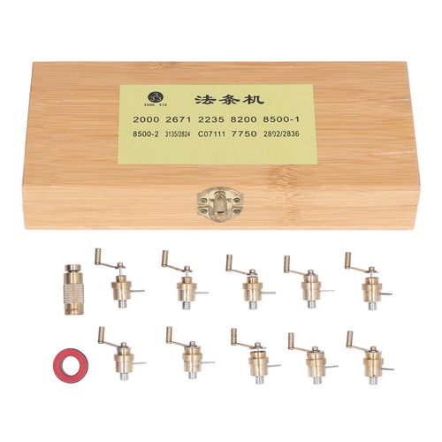 Mainspring winder set brass - mainspring,