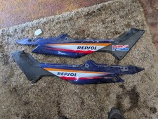 Honda CBR125 Rear Left & Right Repsol Fairing Panels PAIR 2005