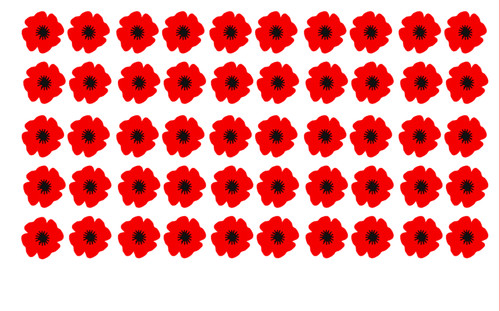 Poppy remembrance vinyl - x,