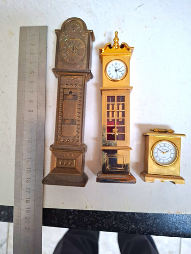 Miniature clocks - miniature,
