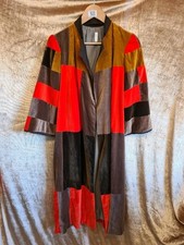FABULOUS VINTAGE VELVET DUSTER COAT - HANDMADE C1960'S