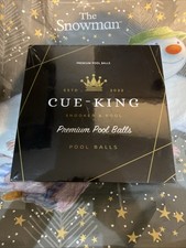 Cue King Premium Pool Balls Grade AA 2" new in box (still Sealed)