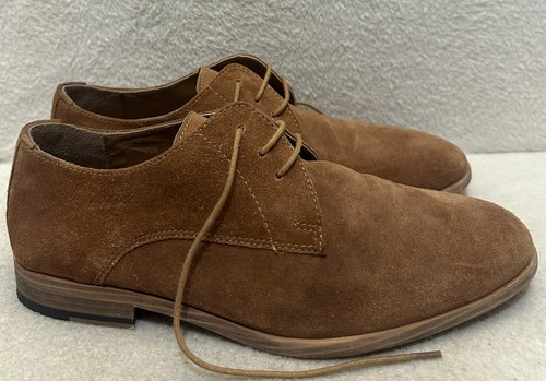 Topman brown suede oxford