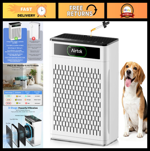 Large room hepa air purifier - room,