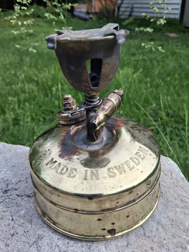 Vintage svea model 123 brass - vintage,