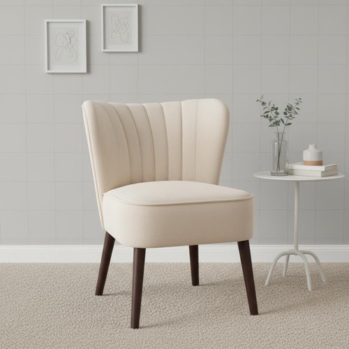 Upholstered velvet accent - upholstered,