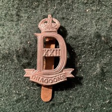 22nd Dragoons, Cap Badge