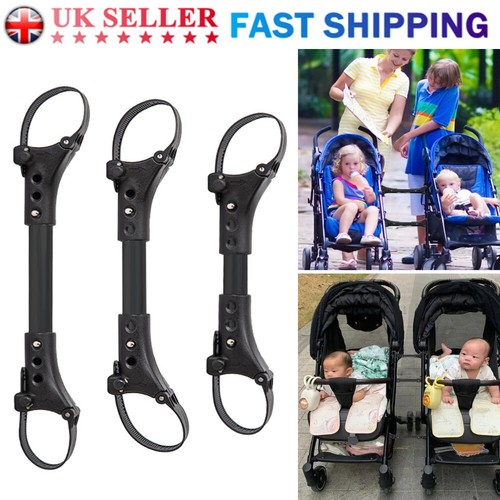 Twin stroller connector - 3x,