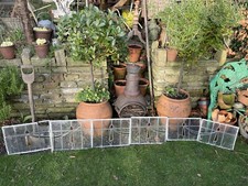 6x stained glass windows leaded glass windows antique