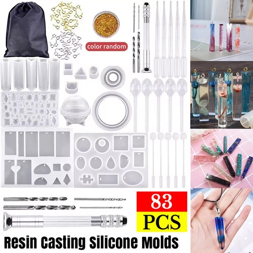 83x resin casting molds round - 83x,