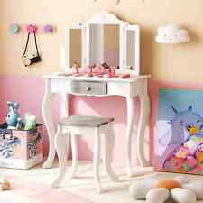 2-in-1 Princess Makeup Table &