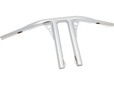 Santee Moto Motorcycle Motorbike Straight-Up T-Bar Handlebar Chrome - 10 Inch