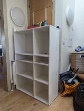 IKEA - VIHALS Shelving Unit - 6 Shelves - White - 95x37x140 cm