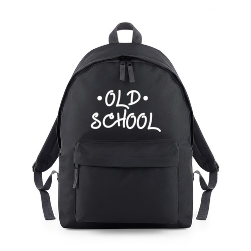 Old school backpack rucksack - school,
