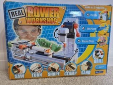 John Adams Real Power Workshop 6in1 Power Tool Toy for Woodwork Projects