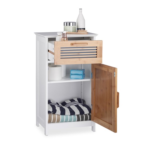 Narrow bathroom cabinet