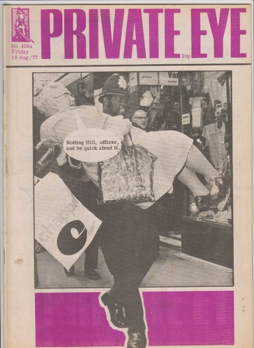 Private eye magazine issue - eye,