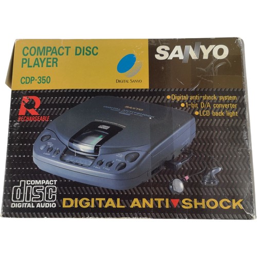 Sanyo cdp 350 compact disc - sanyo, cdp-350