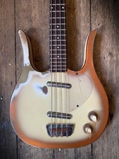1959 Danelectro Longhorn Bass in Copperburst finish