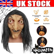 For Horror Witch Mask Head