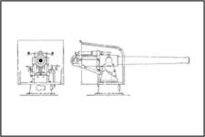 Planet Models MV079 1:72 102mm Naval Gun