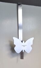 Urban Outfitters Large Butterfly Door Hook For Coates Jackets Bags Silver Mirror