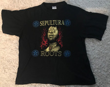 vintage 90's sepultura roots t
