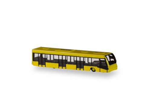 Herpa yellow airport bus - yellow,