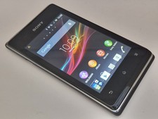 VGC (Tesco/O2/Giffgaff) Black Sony Xperia E (C1505) Android Smartphone 4.1.1