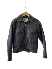 Luftwaffe/Leather Jacket Blouson/36/Leather/Blk 31011