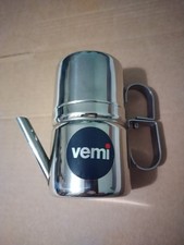 Vintage Vemi 1 Cup Espresso Maker Made In Italy Stainless Steel