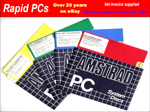 Amstrad system discs - system,