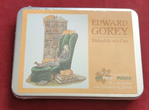Edward gorey bibliophile with - gorey,