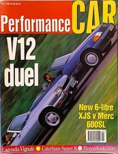 Performance car magazine - car,