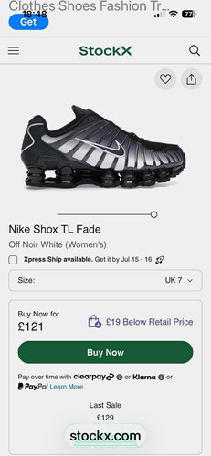 Nike shox fade women s - nike,