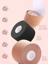 7M Long Breast Lift Tape Boob Tape with 2 Nipple Covers Reusable Self Adhesive