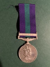 GSM Medal bar MALAYA clasp -