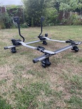 Thule 892 slide Roof Bars and 2 x 7105 Cycle Pro Carriers Focus MK III 5089