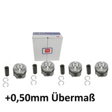 4x pistons +0.5mm oversize for
