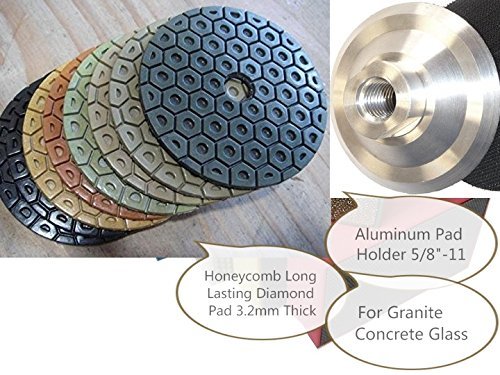 Diamond polishing pads 20 2 - 5",