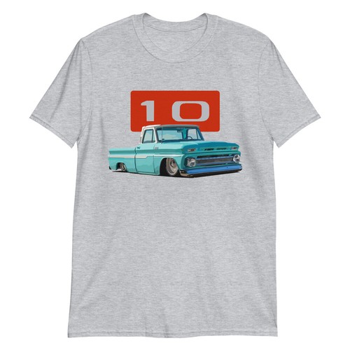 1966 chevy c10 slammed antique - chevy,
