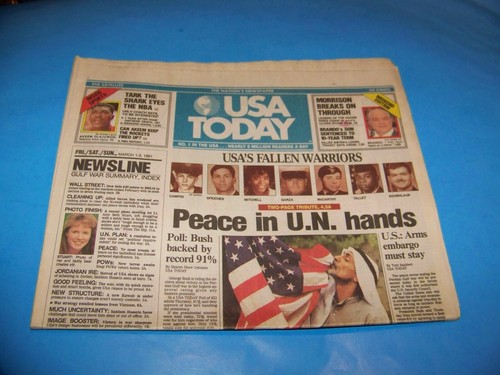 Usa today march - usa, 1991